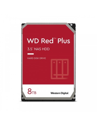 HDD Western Digital Red Plus WD80EFPX 8TB SATA III 256MB (CMR) (D) 3,5"
