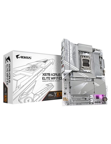 SCHEDA MADRE GIGABYTE X870 AORUS ELITE WF7 ICE AM5