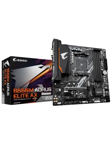 SCHEDA MADRE GIGABYTE B550M AORUS ELITE AX AM4