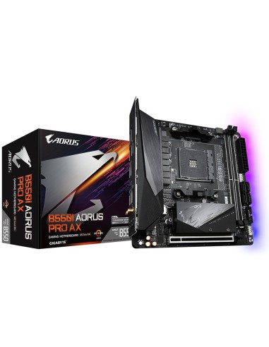 SCHEDA MADRE GIGABYTE B550I AORUS PRO AX AM4