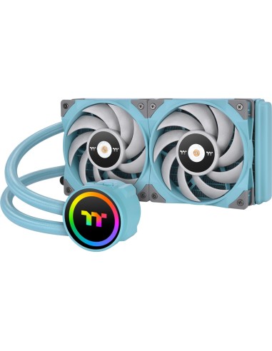 Dissipatore a liquido Thermaltake TOUGHLIQUID 240 ARGB Sync AIO racing turchese 240mm
