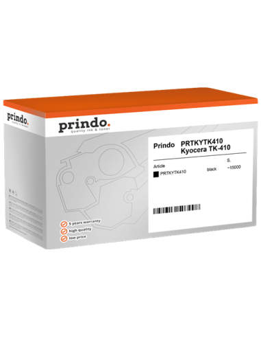 toner Prindo nero PRTKYTK410 Classic ~15000 pagine alternativa per Kyocera TK-410 (370AM010)