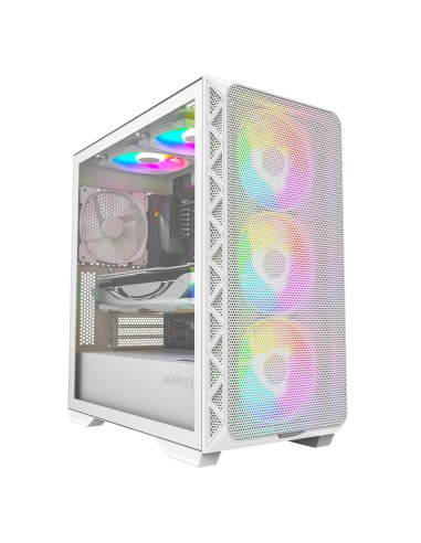 Case Montech AIR 903 MAX Midi-Tower Tempered Glass Bianco