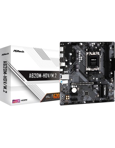 Scheda Madre ASRock A620M-HDV/M.2 Formato Micro-ATX