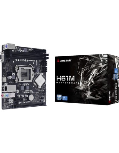 Scheda Madre Biostar H61MHV3 Formato Micro-ATX