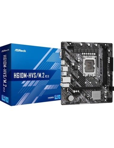 Scheda Madre ASRock H610M-HVS/M.2 R2.0 Formato Micro-ATX