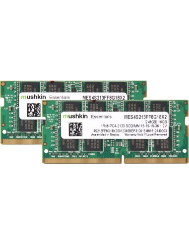 RAM SO-DIMM Mushkin Essentials DDR4 2133 Mhz Da 16GB (2x8GB) CL15