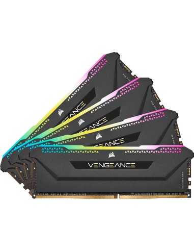RAM DIMM Corsair Vengeance RGB PRO SL DDR4 3600 Mhz Da 32GB (4x8GB) Nero CL18 INTEL XMP