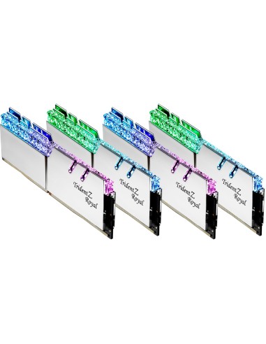 RAM DIMM G.Skill Trident Z Royal DDR4 3600 Mhz Da 64GB (4x16GB) Silver CL18 INTEL XMP