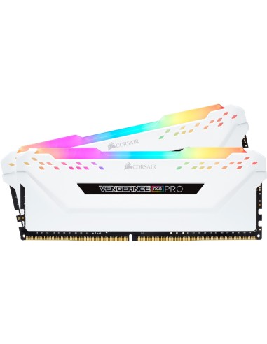 RAM DIMM Corsair Vengeance RGB PRO DDR4 3600 Mhz Da 16GB (2x8GB) Bianco CL18 INTEL XMP
