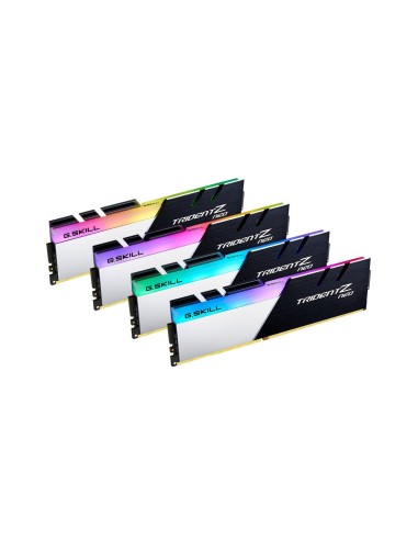 RAM DIMM G.Skill Trident Z Neo DDR4 3200 Mhz Da 32GB (4x8GB) Nero/Bianco CL16 INTEL XMP