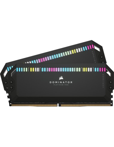 RAM DIMM Corsair Dominator Platinum RGB DDR5 5200 Mhz Da 32GB (2x16GB) Nero CL40 INTEL XMP