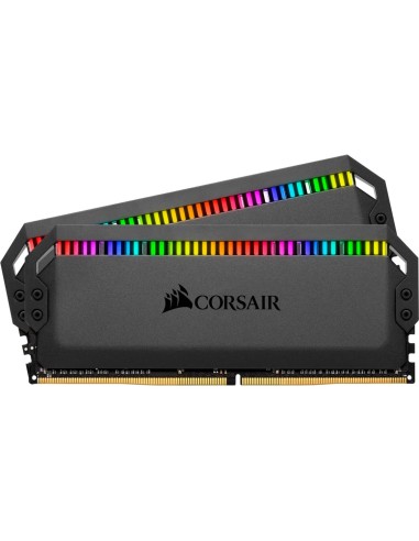 RAM DIMM Corsair Dominator Platinum RGB DDR4 3600 Mhz Da 32GB (2x16GB) Nero CL18 INTEL XMP