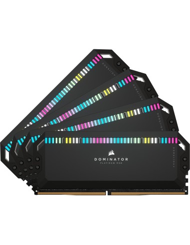RAM DIMM Corsair Dominator Platinum RGB DDR5 6600 Mhz Da 64GB (4x16GB) Nero CL32 INTEL XMP