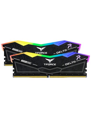 RAM DIMM Team Group Delta RGB DDR5 6000 Mhz Da 32GB (2x16GB) Nero CL38 INTEL XMP