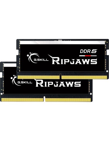 RAM SO-DIMM G.Skill Ripjaws DDR5 5600 Mhz Da 32GB (2x16GB) Nero CL40 INTEL XMP