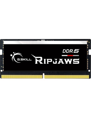 RAM SO-DIMM G.Skill Ripjaws DDR5 5600 Mhz Da 16GB (1x16GB) Nero CL46 INTEL XMP