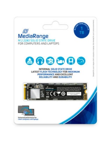 SSD MediaRange MR1033 1TB Nero PCie 3.1 x4 (20Gb/s) NVMe M.2 2280