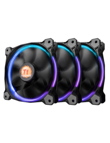 Ventola Thermaltake Riing 12 RGB LED-256 - 120mm kit da 3