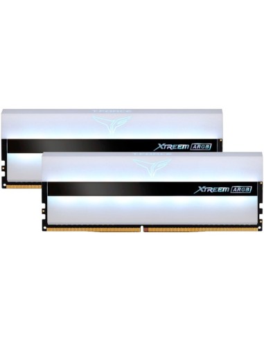 RAM DIMM Team Group XTREEM ARGB DDR4 3600 Mhz Da 16GB (2x8GB) Bianco CL18 INTEL XMP