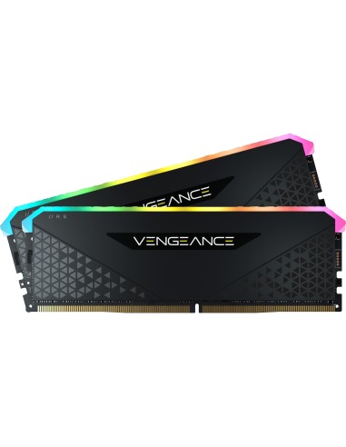 RAM DIMM Corsair Vengeance RGB RS DDR4 3200 Mhz Da 32GB (2x16GB) Nero CL16 INTEL XMP