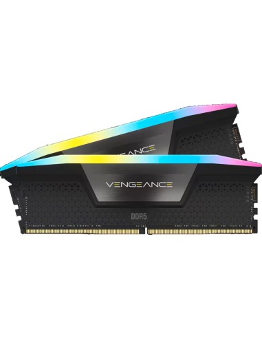 RAM DIMM Corsair Vengeance RGB DDR5 6400 Mhz Da 64GB (2x32GB) Nero CL32 INTEL XMP