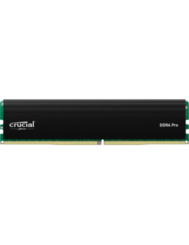RAM DIMM Crucial PRO DDR4 3200 Mhz Da 32GB (2x16GB) Nero CL22 INTEL XMP
