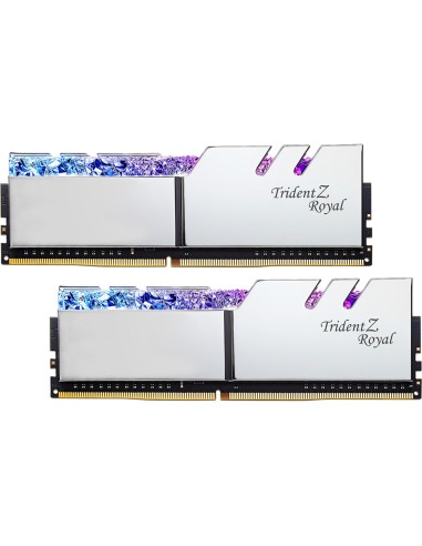 RAM DIMM G.Skill Trident Z Royal DDR4 3600 Mhz Da 32GB (2x16GB) Silver CL16 INTEL XMP