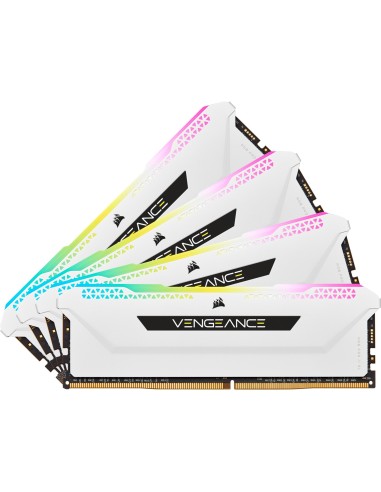RAM DIMM Corsair Vengeance RGB PRO SL DDR4 3600 Mhz Da 32GB (4x8GB) Bianco CL18 INTEL XMP