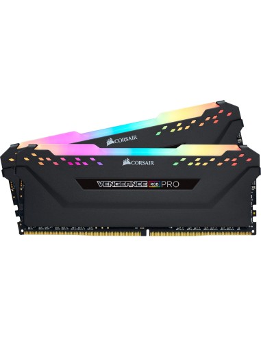 RAM DIMM Corsair Vengeance RGB PRO DDR4 2666 Mhz Da 32GB (2x16GB) Nero CL16 INTEL XMP