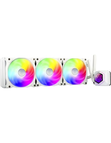Dissipatore A Liquido SilverStone SST-PF360W-ARGB-V2 360mm Bianco, inkl. RGB-Controller