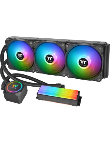 Dissipatore A Liquido Thermaltake Floe RC360 CPU & Memory AIO Liquid Cooler 360mm Nero