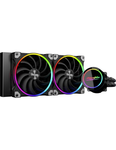 Dissipatore A Liquido Alpenföhn Gletscherwasser 280 AiO RGB 280mm Nero