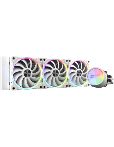 Dissipatore A Liquido Alpenföhn Gletscherwasser 360 White RGB 360mm Bianco