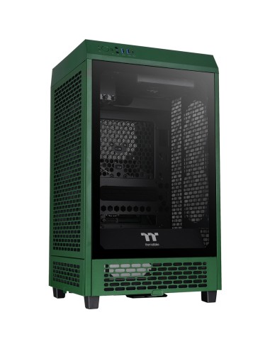 Case Thermaltake The Tower 200 Mini-Tower Verde Scuro Tempered Glass