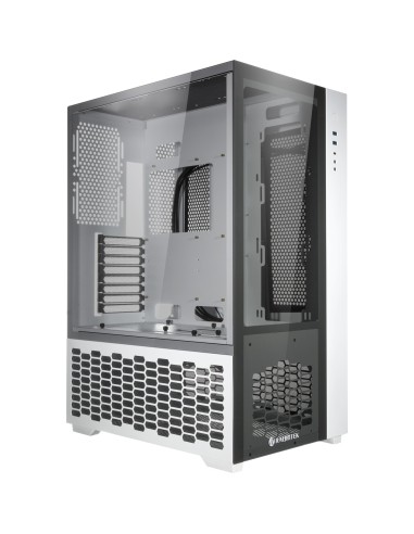 Case RAIJINTEK PAEAN PREMIUM Midi-Tower Bianco Tempered Glass
