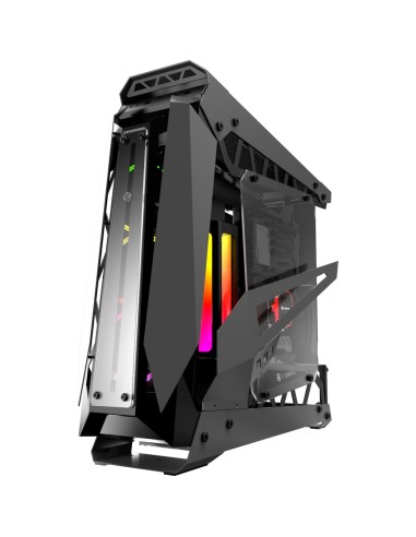 Case RAIJINTEK NYX PRO Titan Midi-Tower titan Tempered Glass