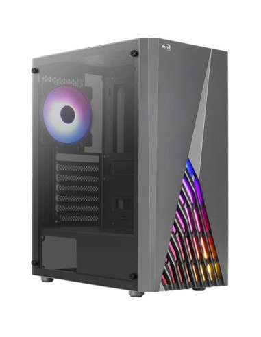 Case Aerocool Delta G-BK-v1 Midi-Tower Nero Tempered Glass