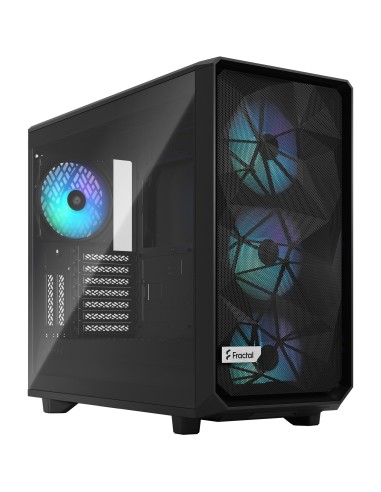 Case Fractal Design Meshify 2 RGB Black TG Light Tint Midi-Tower Nero