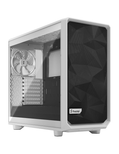 Case Fractal Design Meshify 2 Lite White TG Clear Midi-Tower Bianco