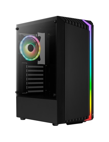 Case Aerocool Bionic-G v2 TG Midi-Tower Nero Tempered Glass