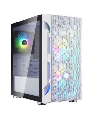 Case SilverStone FARA H1M PRO Midi-Tower Bianco Tempered Glass
