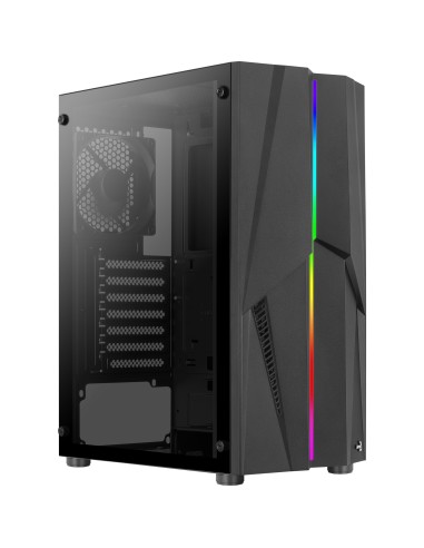 Case Aerocool Mecha v1 Midi-Tower Nero Tempered Glass