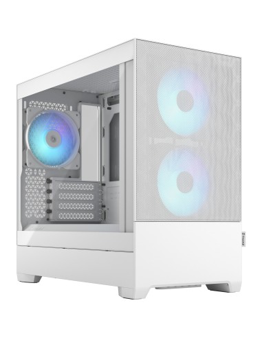 Case Fractal Design Pop Mini Air RGB White TG Clear Tint Midi-Tower Bianco