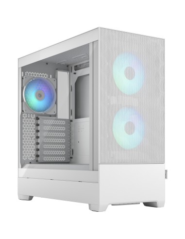 Case Fractal Design Pop Air RGB White TG Clear Tint Midi-Tower Bianco