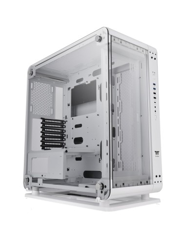 Case Thermaltake Core P6 Tempered Glass Snow Midi-Tower Bianco