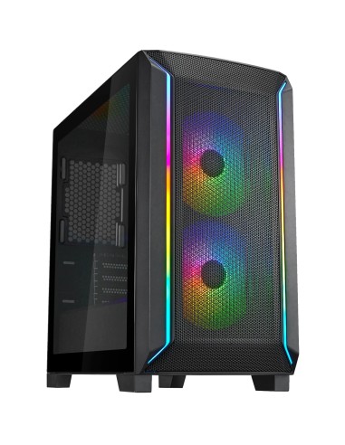 Case SilverStone FARA 312Z Midi-Tower Nero Tempered Glass