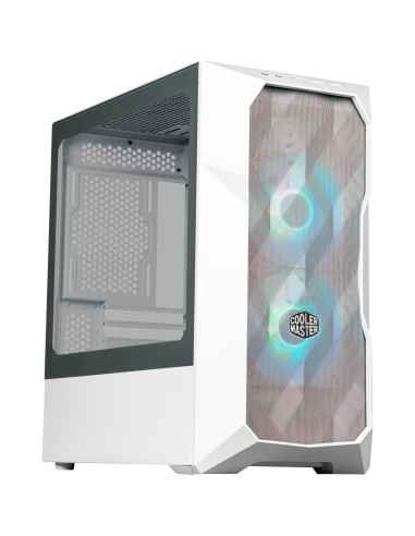 Case Cooler Master MasterBox TD300 Mesh Midi-Tower Bianco Tempered Glass