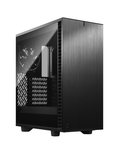 Case Fractal Design Define 7 Compact Black TG Dark Tint Midi-Tower Nero Tempered Glass