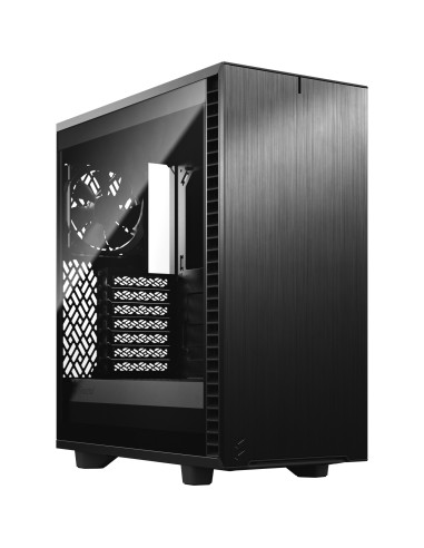 Case Fractal Design Define 7 Compact Black TG Light Tint Midi-Tower Nero Tempered Glass